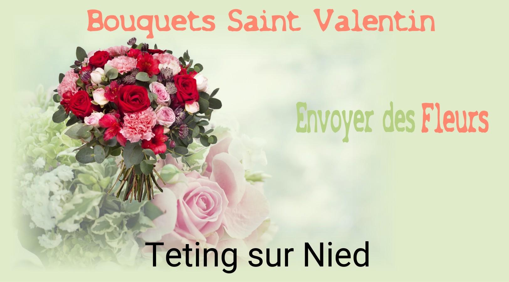 Roses de Saint-Valentin livrées à Teting-sur-Nied